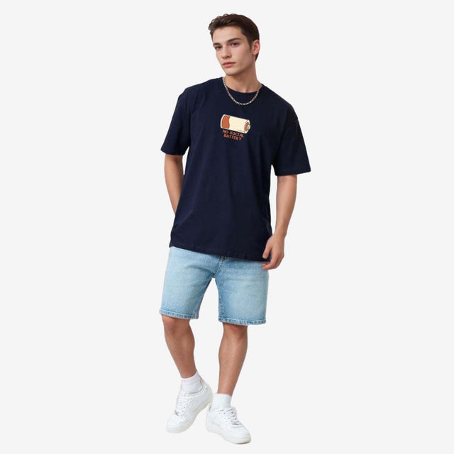 Men 100% Cotton T-Shirt Round Neck Half Sleeves - Bodycare