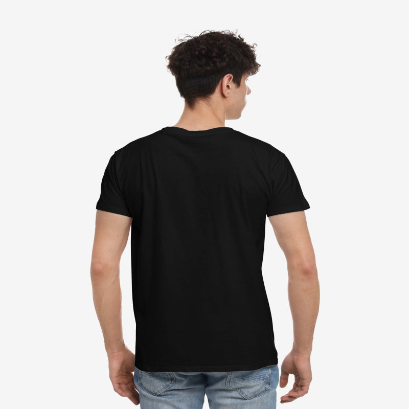 Men 100% Cotton T-Shirt Round Neck Half Sleeves - Bodycare