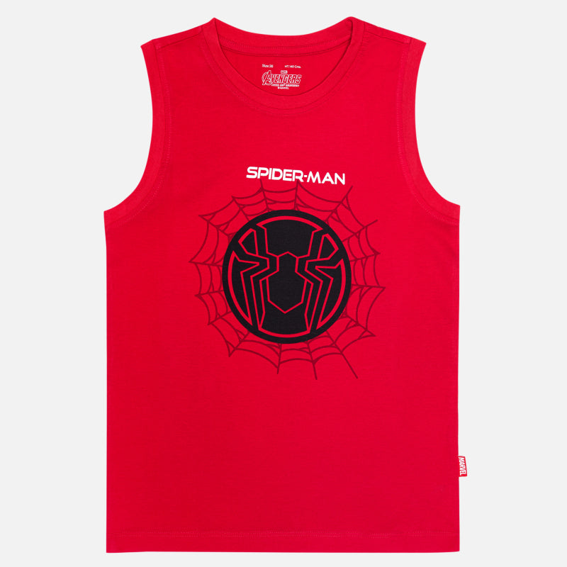 Bodycare Avengers Boys Tshirt Round Neck Half Sleeves - Red