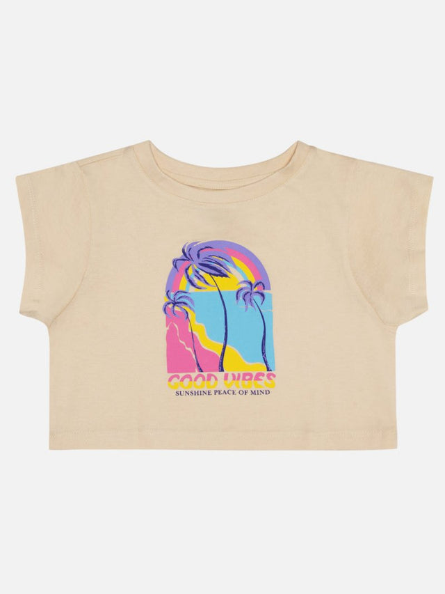 Girls T-Shirt with Round Neck Half Sleeves and Soft Fabric for Active Play, Casual Wear and Regular Comfort