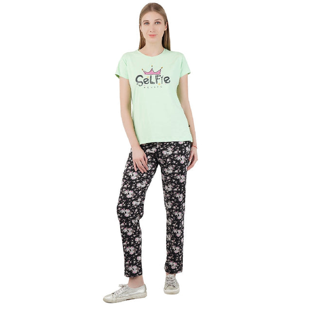 Women T-Shirt Round Neck Half Sleeves - Bodycare