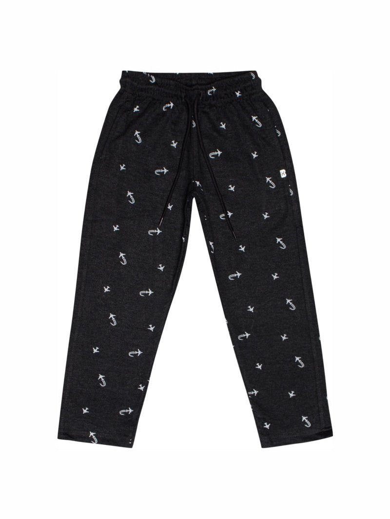 Boys Printed Track Pant for Comfortable Casual Wear, Lounge Use and Easy Everyday Movement - Pack of 1