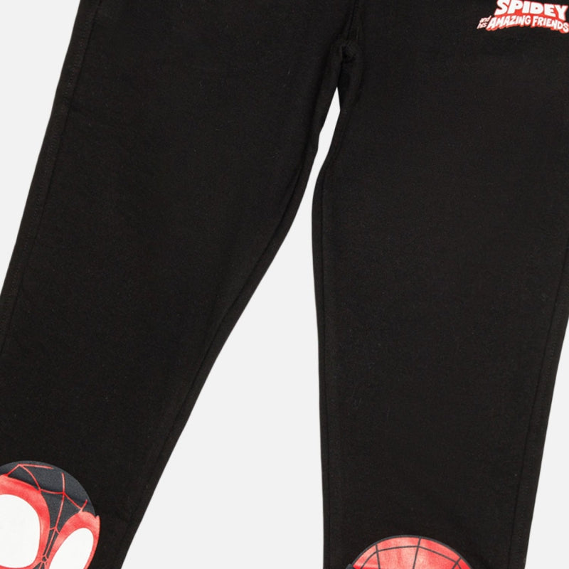 Bodycare Spiderman Boys Trackpant Solid - Black