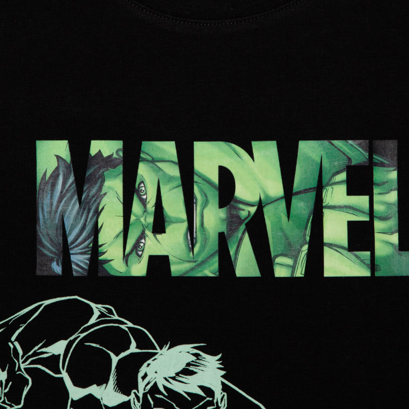 Bodycare Avengers Boys Tshirt Solid - Black