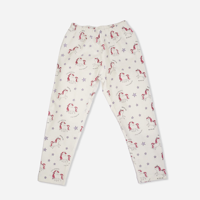 Bodycare Girls Night Suits White