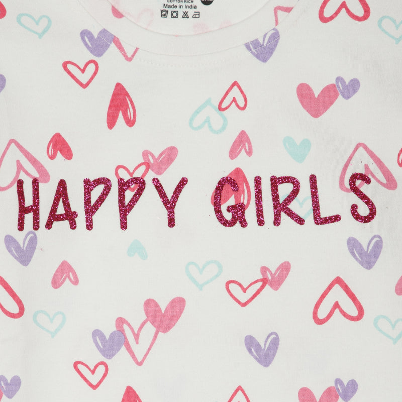 Bodycare Girls Tshirt - Marshmallow