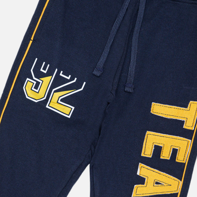 Boys French Terry Track Pant with Regular Fit for Casual Wear, Playtime Comfort and Easy Everyday Movement