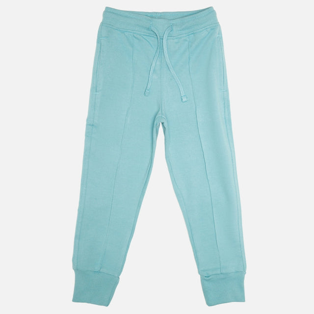 Boys French Terry Track Pant with Printed Regular Fit for Sports, Lounge Wear and Active Casual Comfort