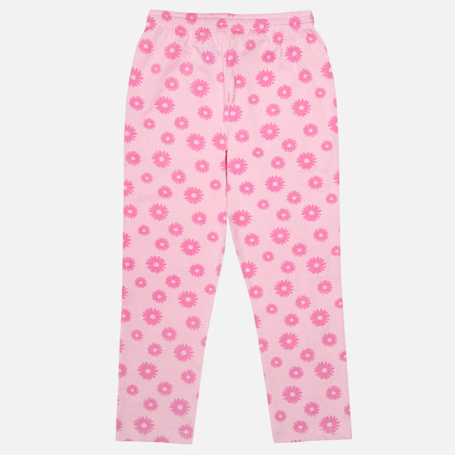 Girls Cotton Night Suit Set for Sleepwear, Lounge Comfort, Relaxed Nights and Everyday Home Wear - Pack of 1