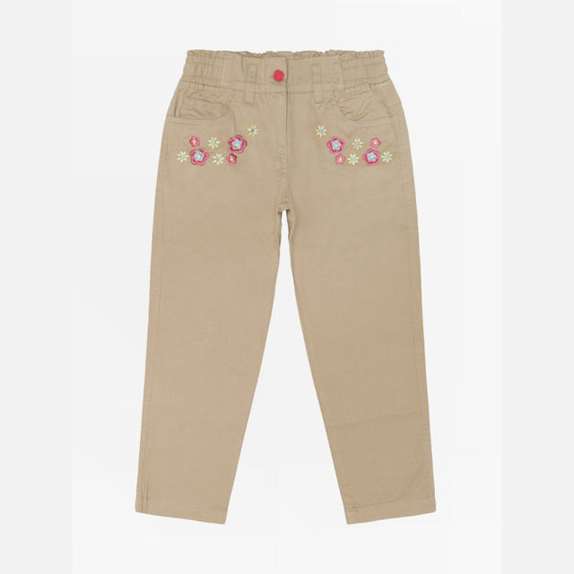 Girls Lycra Jeans Pant with Regular Fit for Casual Wear, Easy Movement and Comfortable Everyday Styling - Pack of 1