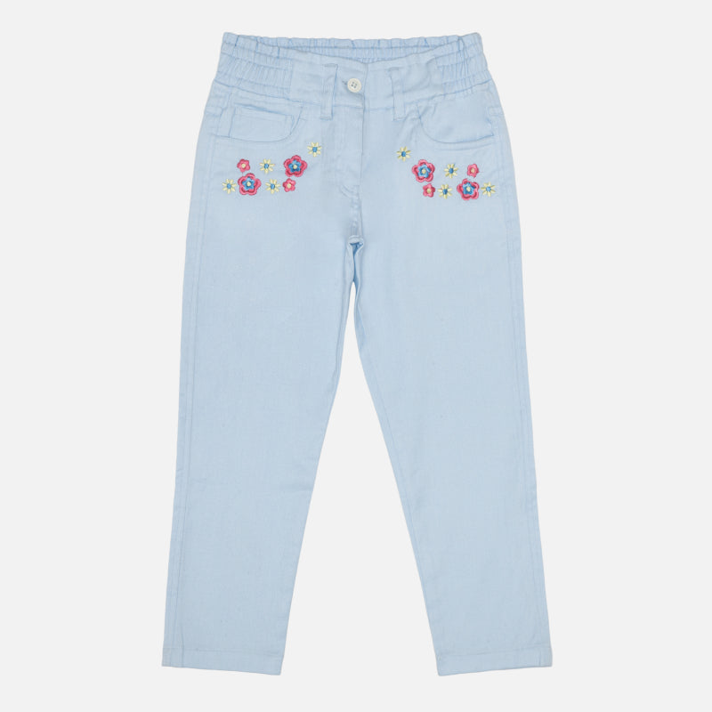 Girls Lycra Pant with Stretchable Comfort Fit for Casual Wear, Easy Movement and Regular Wardrobe Styling