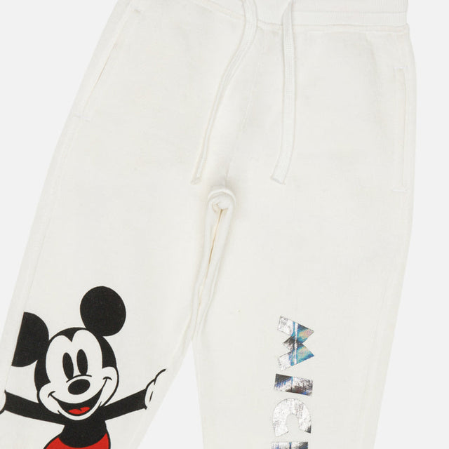 Boys French Terry Cotton Printed Track Pant Joggers with Elastic Waist for Casual Sportswear - Pack of 1