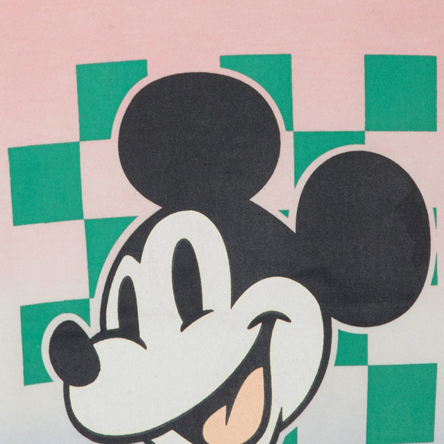 Boys Mickey & Friends 100% Cotton Half Sleeve T-Shirt with Round Neck and Classic Character Print for Casual Wear