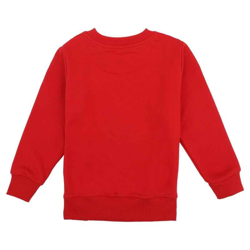 DYCA Girls Fleece Sweat Shirt Round Neck Full Sleeves