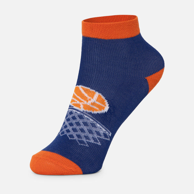 Boys Ankle Length Cotton Blend Socks Pack of 4 - Bodycare