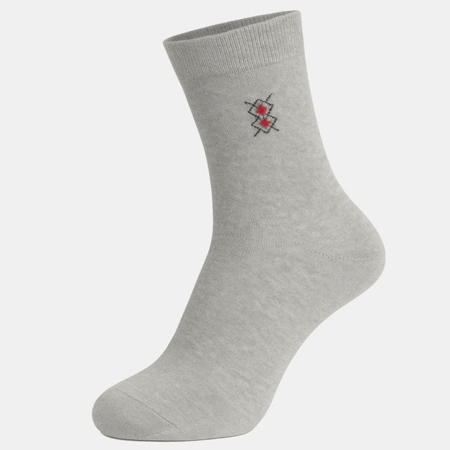Men Cotton Blend Ankle Socks with Breathable Stretchable Comfort for Office and Casual Outfits - Pack of 3