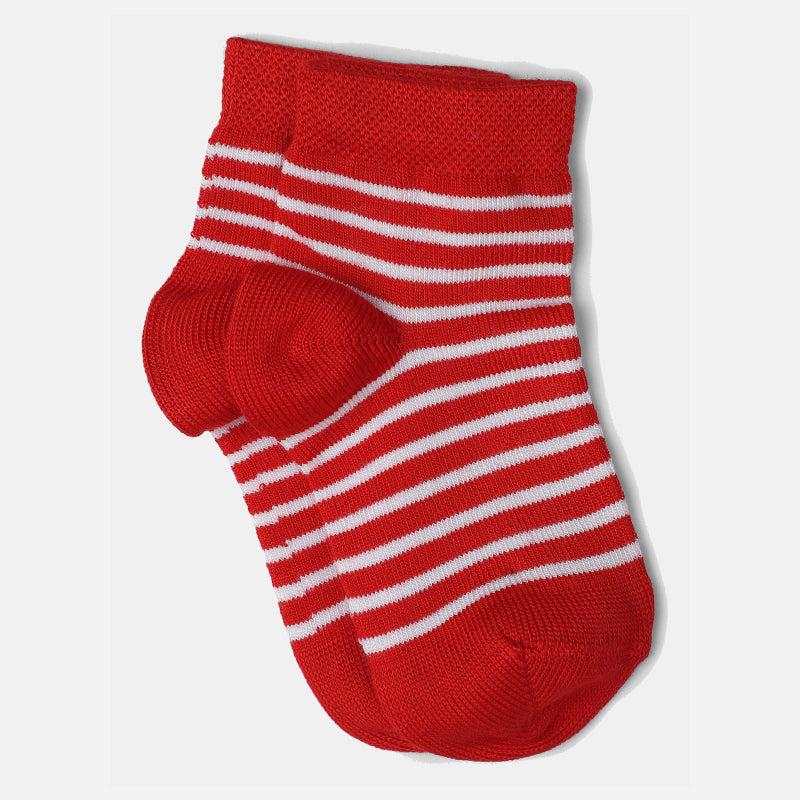 Bodycare Kids Ankle Length Socks Pack of 4 Cotton Soft Stretchable Comfortable Antibacterial Moisture Wicking Sports Casual Use