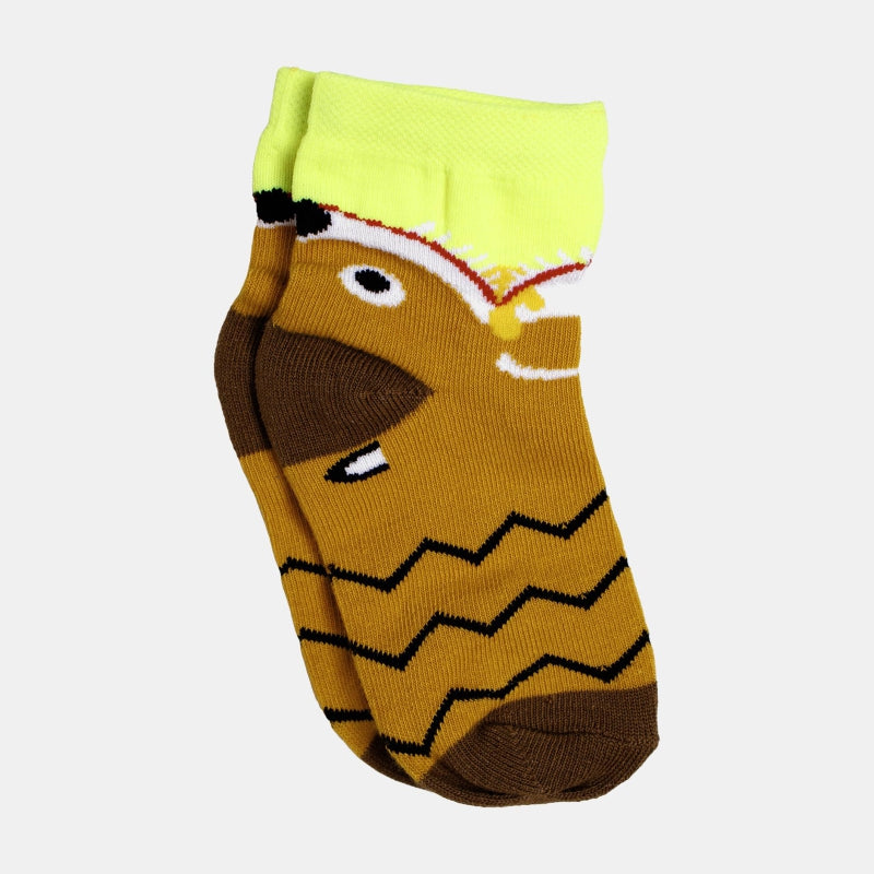 Bodycare Girls Ankle Length Socks Neon Pink