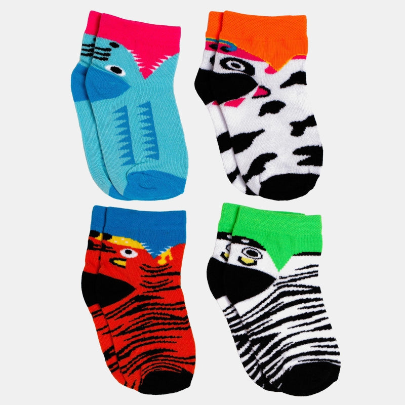 Bodycare Girls Ankle Length Socks Neon Yellow