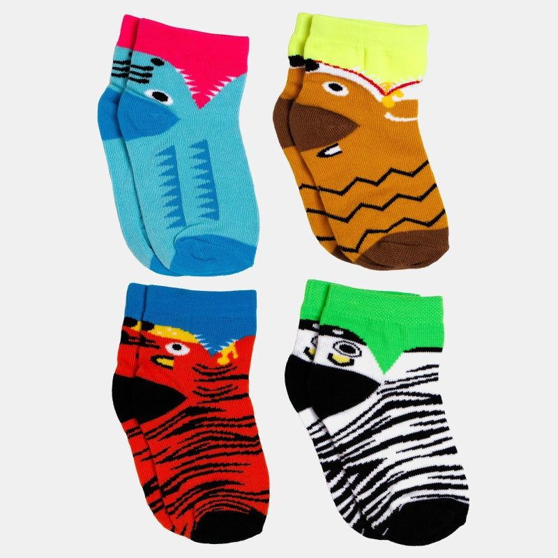 Bodycare Girls Ankle Length Socks Neon Lt.Tsky