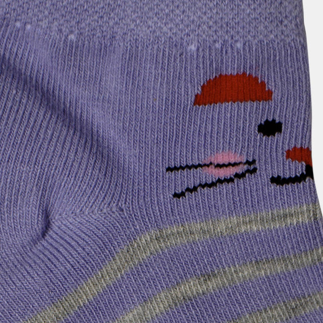Girls Socks Antibacterial Pack of 4 - Bodycare
