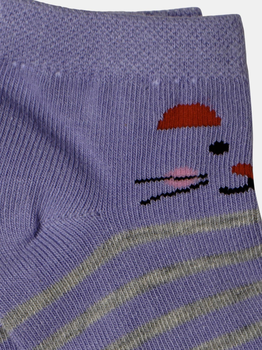 Bodycare Kids Ankle Length Socks Pack of 4 Cotton Soft Stretchable Comfortable Antibacterial Moisture Wicking Sports Casual Use