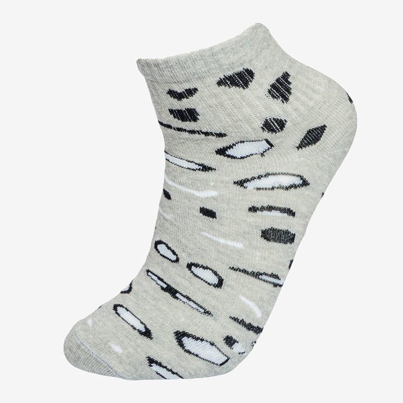 Bodycare Womens Ankle Length Printed Socks Pack Of 3