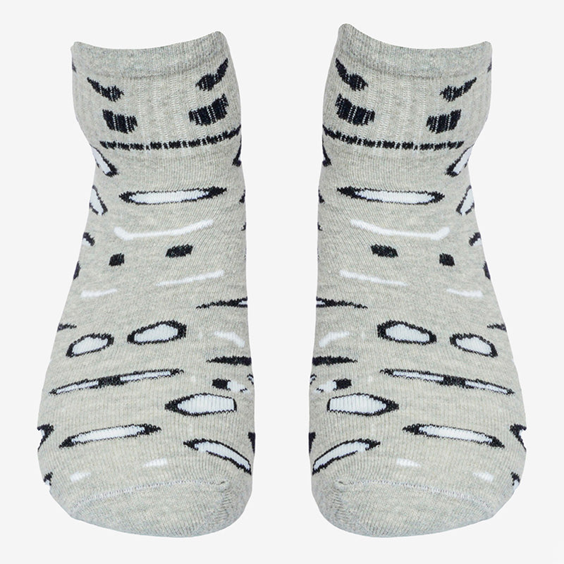 Bodycare Womens Ankle Length Printed Socks Pack Of 3