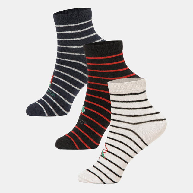 Women Cotton Blend Socks Pack of 3 - Bodycare