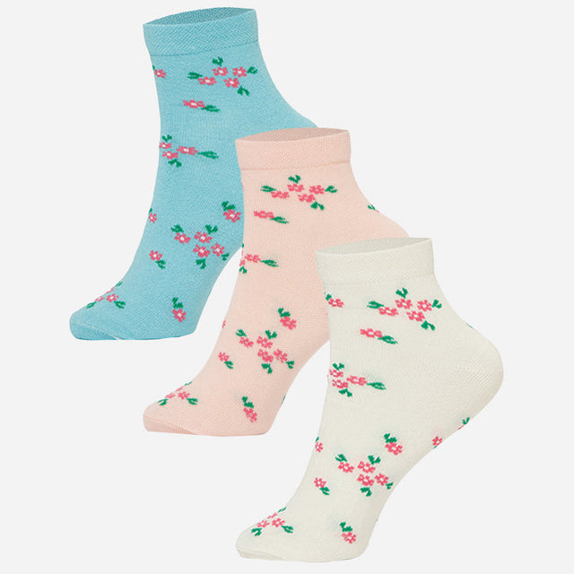 Women Cotton Blend Socks Pack of 3 - Bodycare