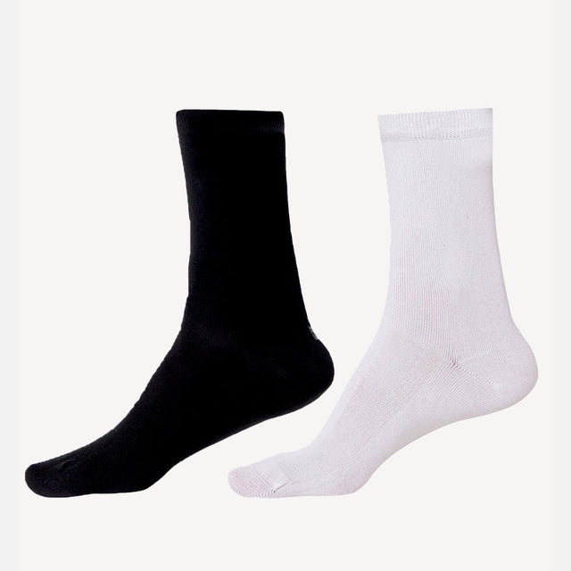 Men Diabetic Crew Length Antibacterial Cotton Socks Pack of 2 - Bodycare
