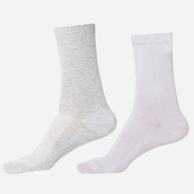 Men Diabetic Cotton Crew Length Socks Antibacterial Pack of 2 - Bodycare