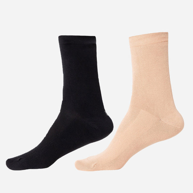 Men Diabetic Cotton Crew Length Socks Antibacterial Pack of 2 - Bodycare
