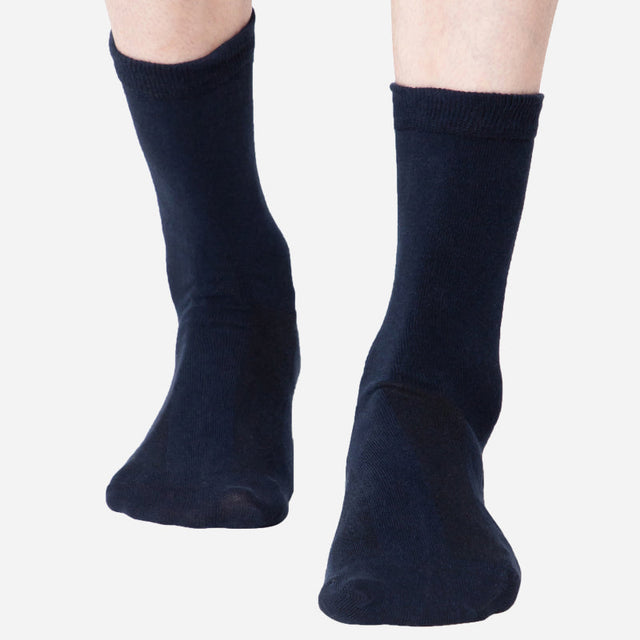 Men Diabetic Cotton Crew Length Socks Antibacterial Pack of 2 - Bodycare