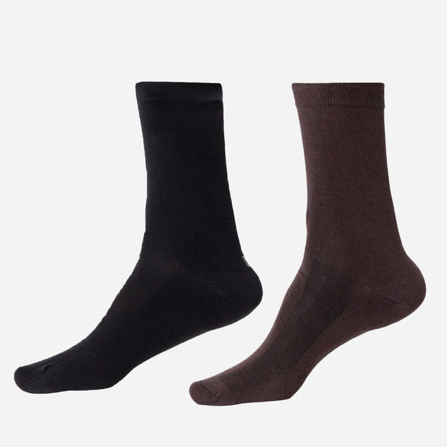 Men Diabetic Cotton Crew Length Socks Antibacterial Pack of 2 - Bodycare