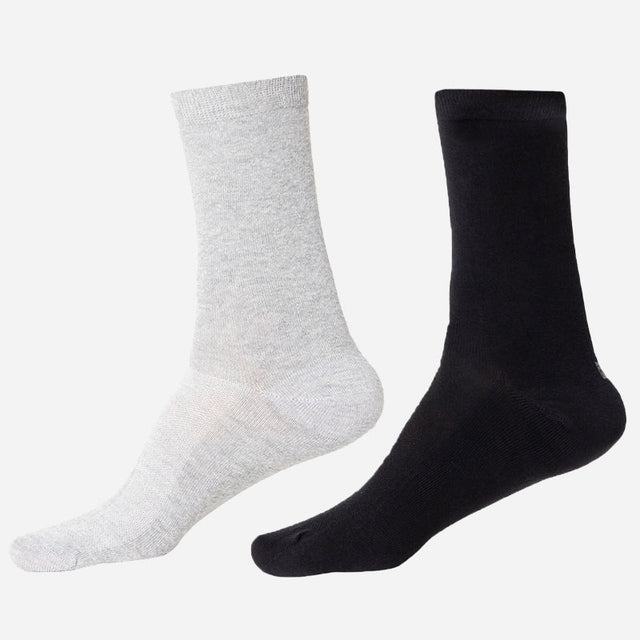 Men Diabetic Cotton Crew Length Socks Antibacterial Pack of 2 - Bodycare