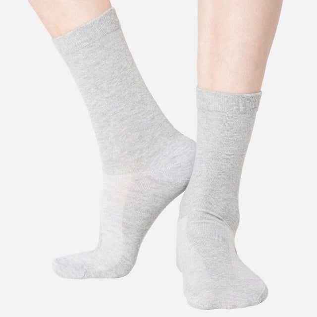 Men Diabetic Cotton Crew Length Socks Antibacterial Pack of 2 - Bodycare