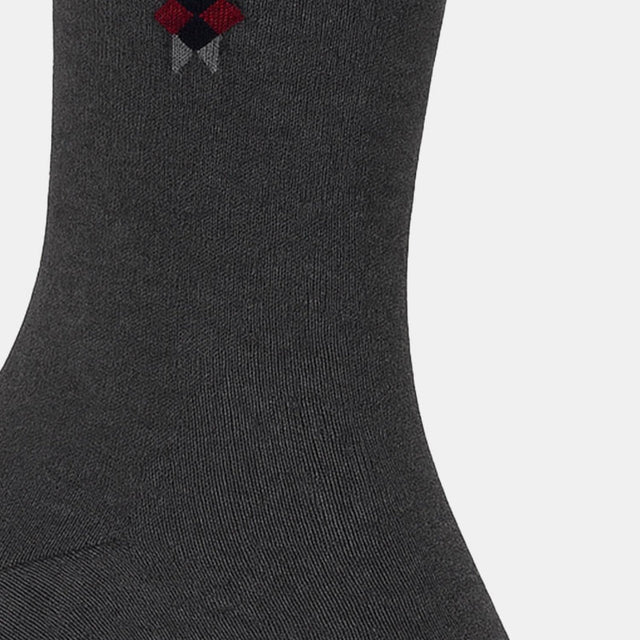 Men Cotton Blend Socks Crew Length Pack of 3 - Bodycare