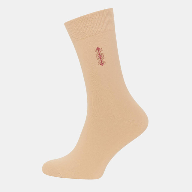 Men Cotton Blend Socks Crew Length Pack of 3 - Bodycare