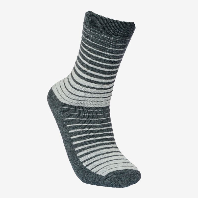 Bodycare Mens Mid Calf Length Striped Socks Pack Of 3