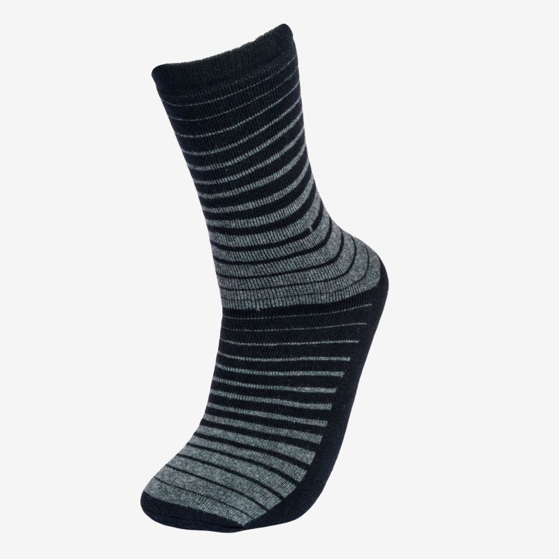 Bodycare Mens Mid Calf Length Striped Socks Pack Of 3