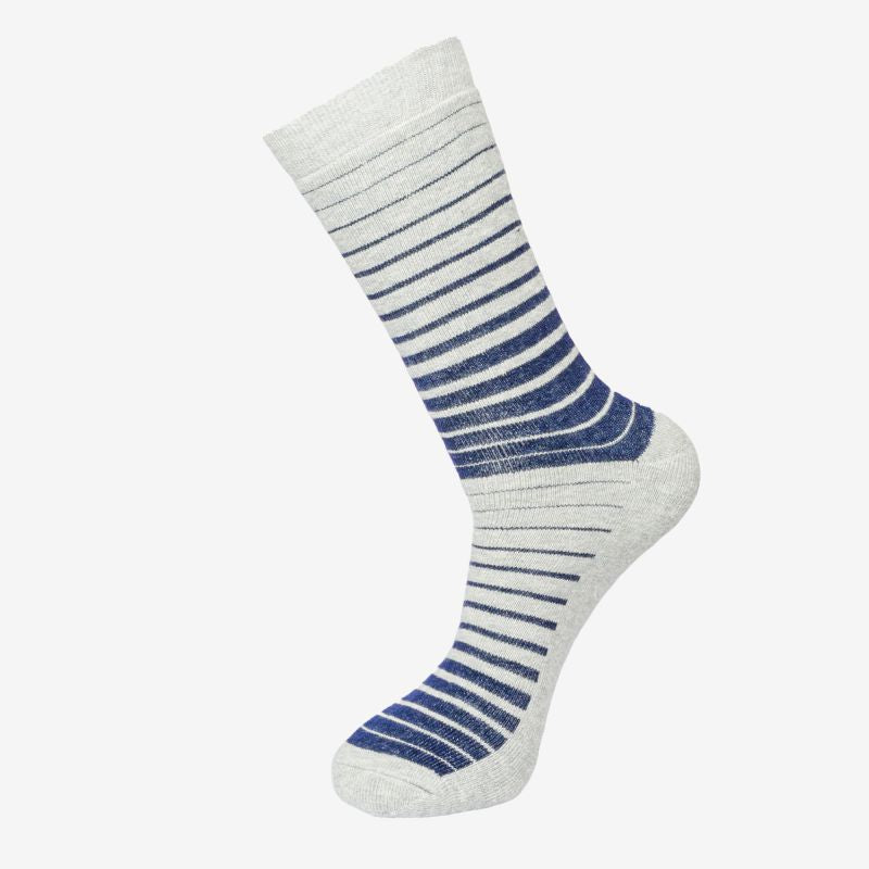 Bodycare Mens Mid Calf Length Striped Socks Pack Of 3