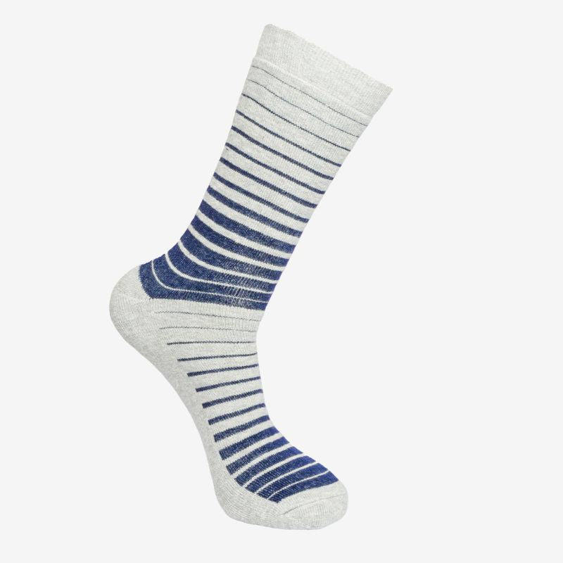 Bodycare Mens Mid Calf Length Striped Socks Pack Of 3
