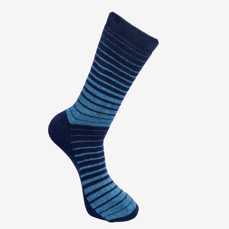 Bodycare Mens Mid Calf Length Striped Socks Pack Of 3