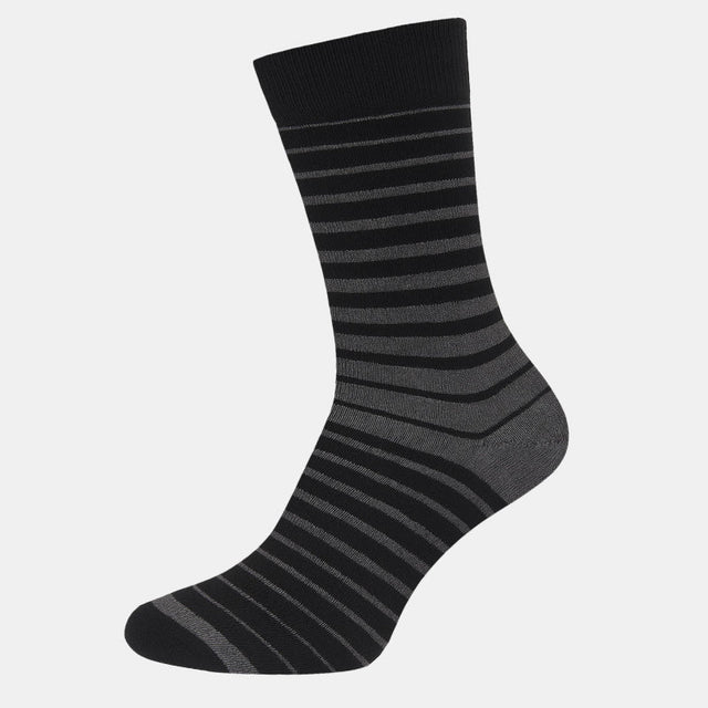 Men Cotton Blend Socks Crew Length Pack of 2 - Bodycare