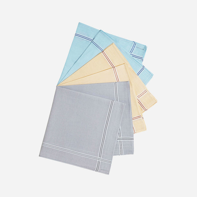 Men Cotton Handkerchief Pack of 6 - Bodycare