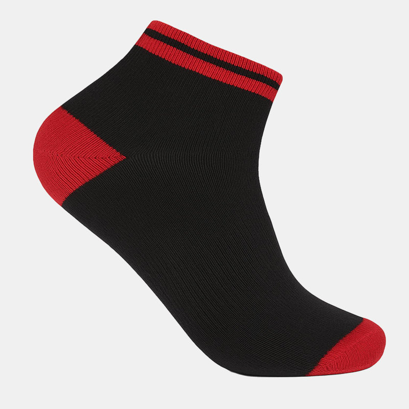 BODYCARE Mens Cotton Blend Men's Short Length Socks Pack of 3 Soft, Breathable & Stretchable Comfortable Durable, Easy Wash Multipurpose Socks for Sports, Gym, Travel & Casual Outfits