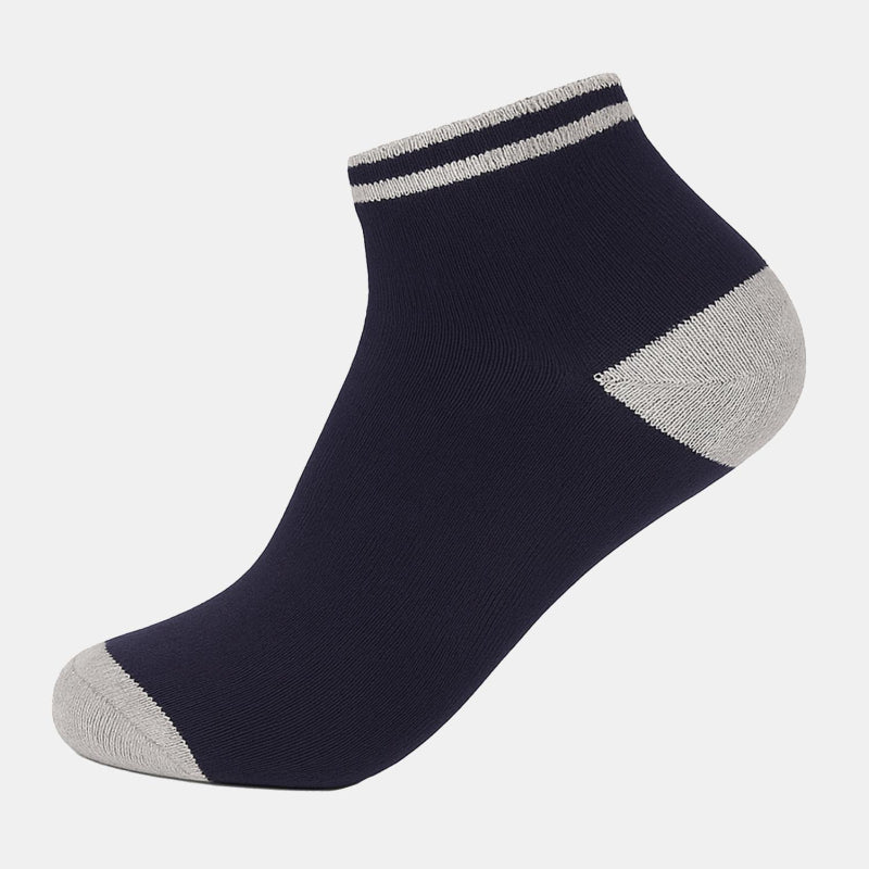 BODYCARE Mens Cotton Blend Men's Short Length Socks Pack of 3 Soft, Breathable & Stretchable Comfortable Durable, Easy Wash Multipurpose Socks for Sports, Gym, Travel & Casual Outfits