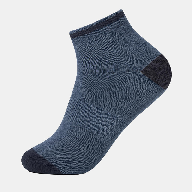 BODYCARE Mens Cotton Blend Men's Short Length Socks Pack of 3 Soft, Breathable & Stretchable Comfortable Durable, Easy Wash Multipurpose Socks for Sports, Gym, Travel & Casual Outfits