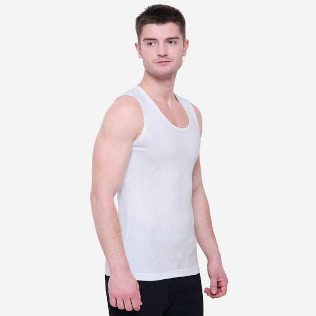 Men Thermal Top Round Neck Sleeveless - Bodycare